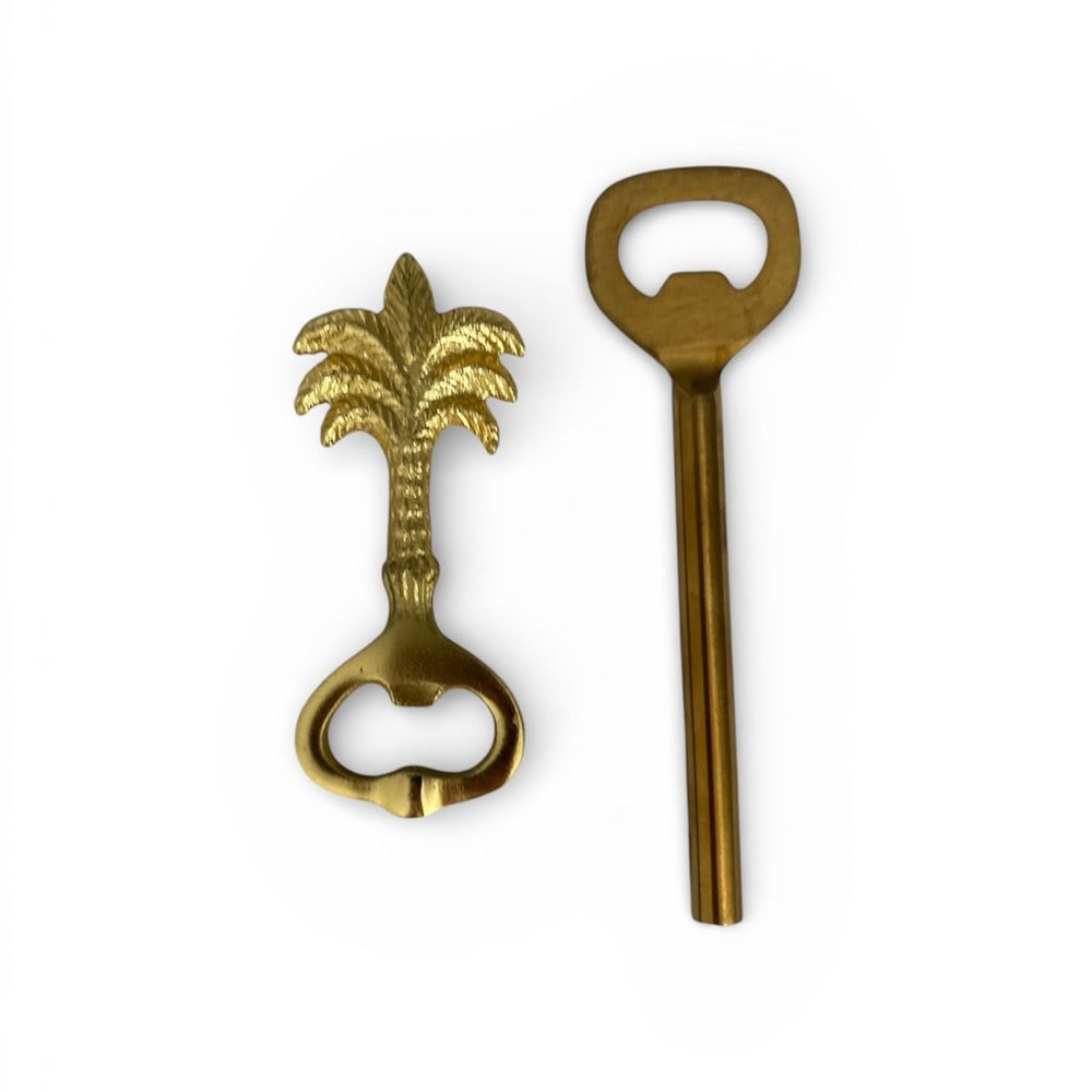 Gold Bottle Opener Set